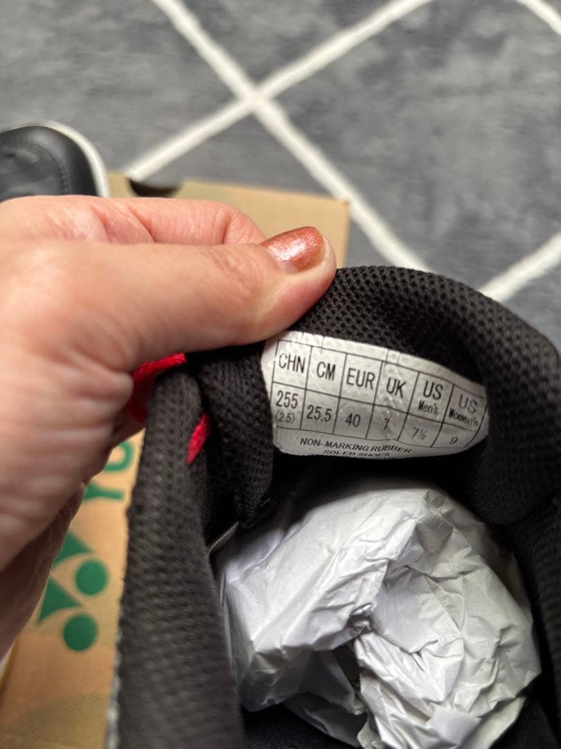 YONEX バドミントンシューズ パワークッション65Z ブラック　25.5㎝