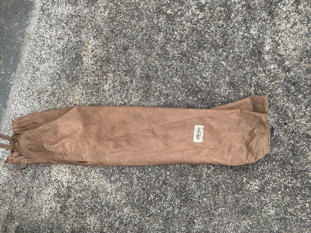 peak タープ　 TP-11 グランドポール　6本