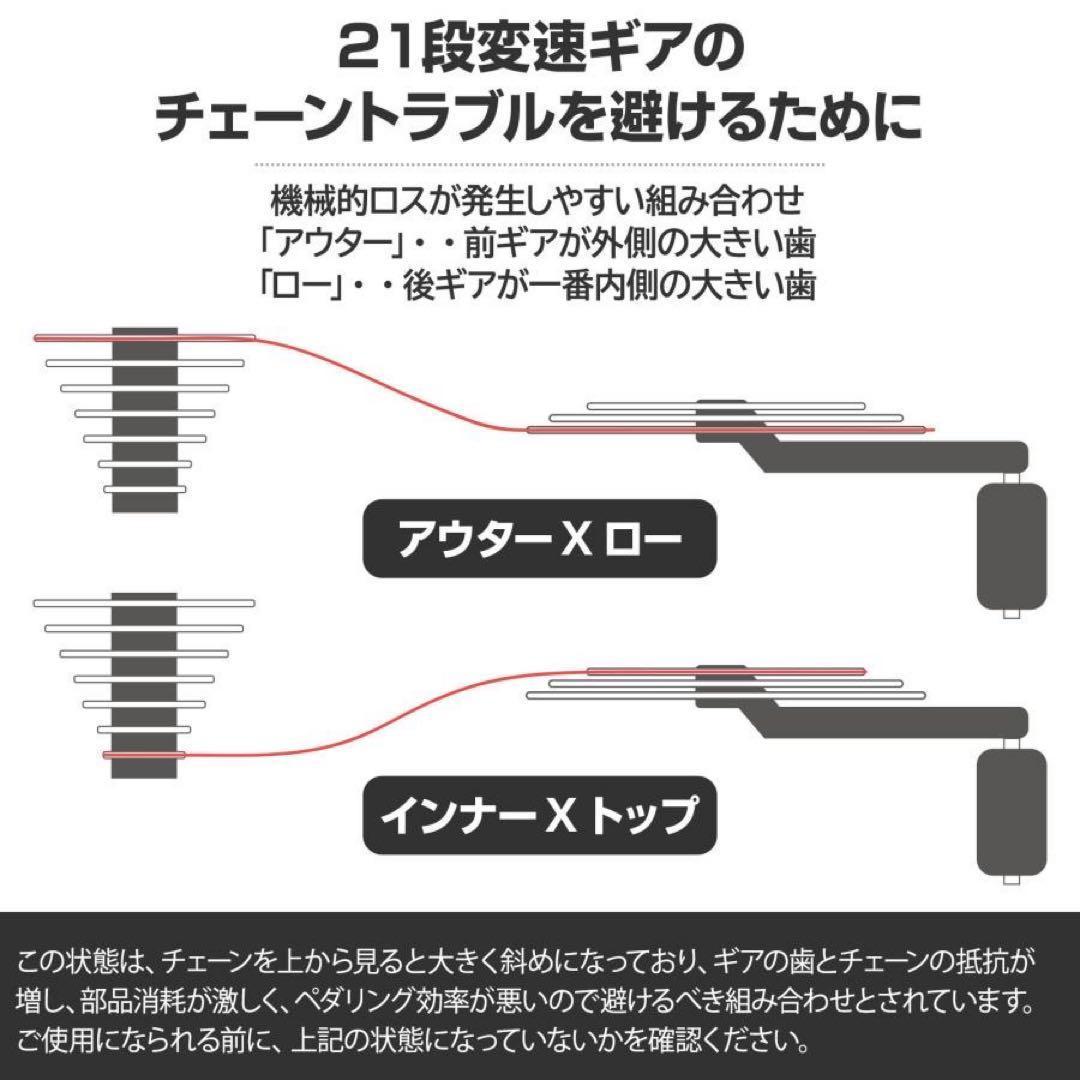黒 クロスバイク シマノ製 スタンド付 自転車 21段変速