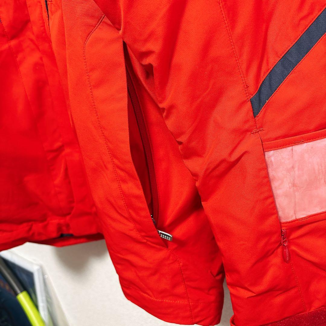 DESCENTE HEAT NAVI スキーウェア レッド