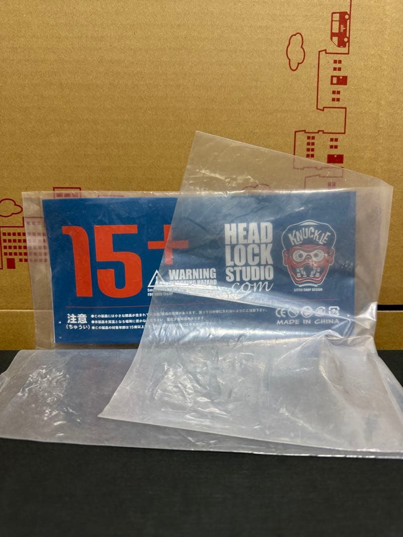 ソフビ　G-CUE x HEADLOCKSTUDIO ヘッドロックスタジオ