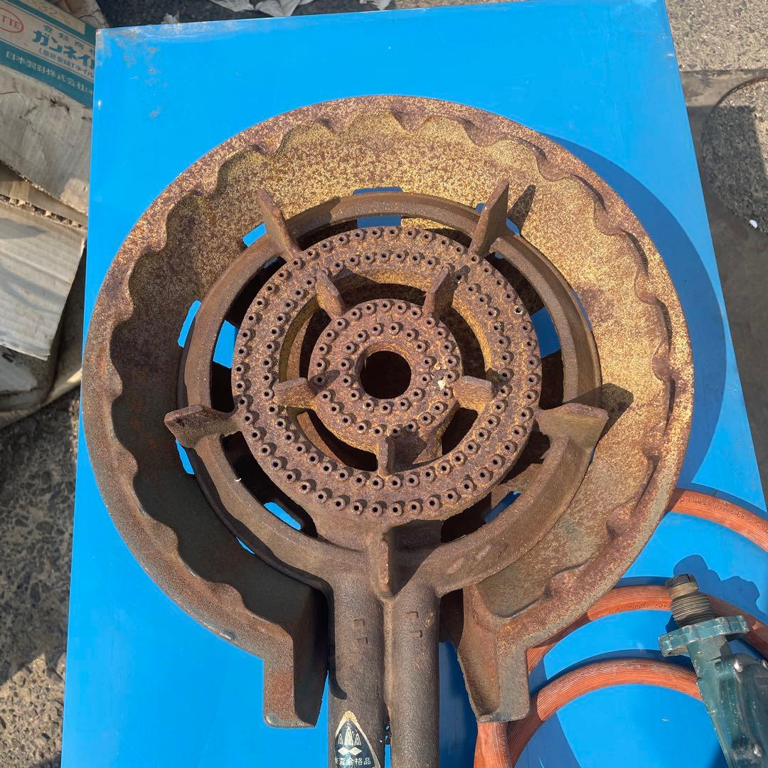 シングルバーナーコンロ ガスホース付き