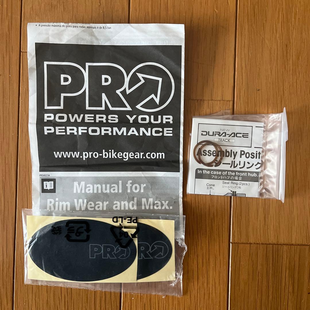 SHIMANO PRO（シマノプロ）トラックディスクホイール チューブラー