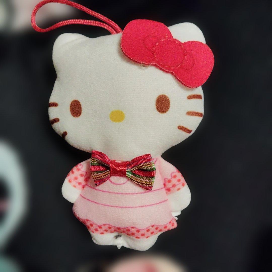 hello Kitty 50 ハローキティとハムスター ストラップセット