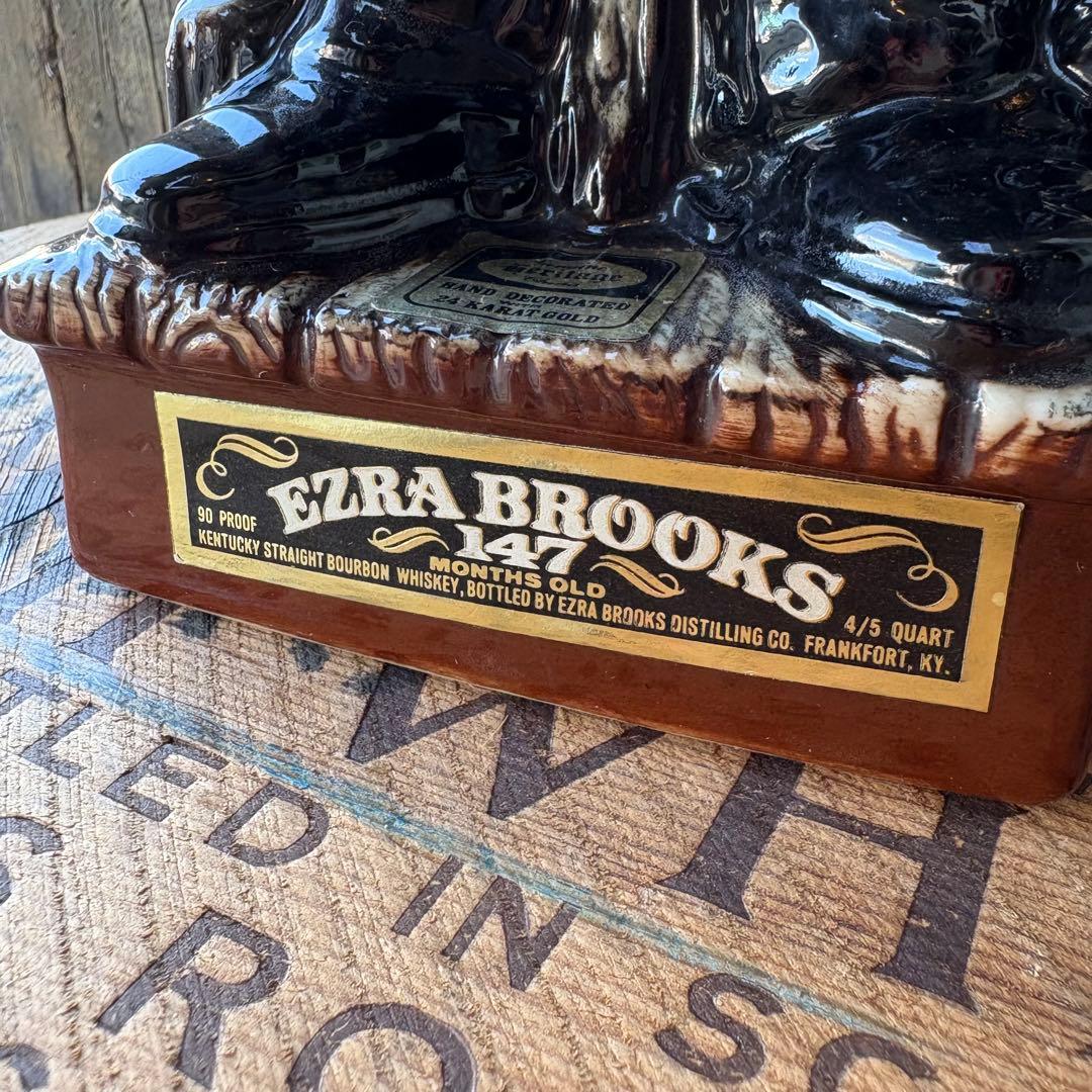 【1971 vintage】EZRA BROOKS デキャンタ キャプテン