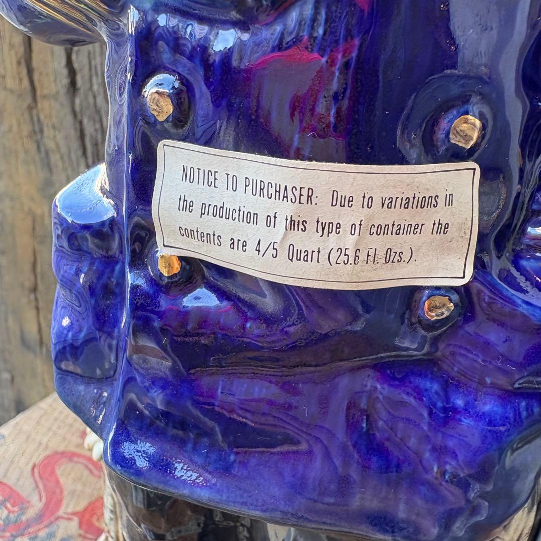 【1971 vintage】EZRA BROOKS デキャンタ キャプテン