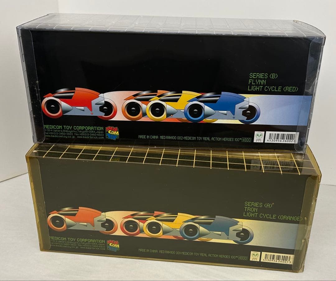 メディコムトイ TRON ライトサイクル　4種セット