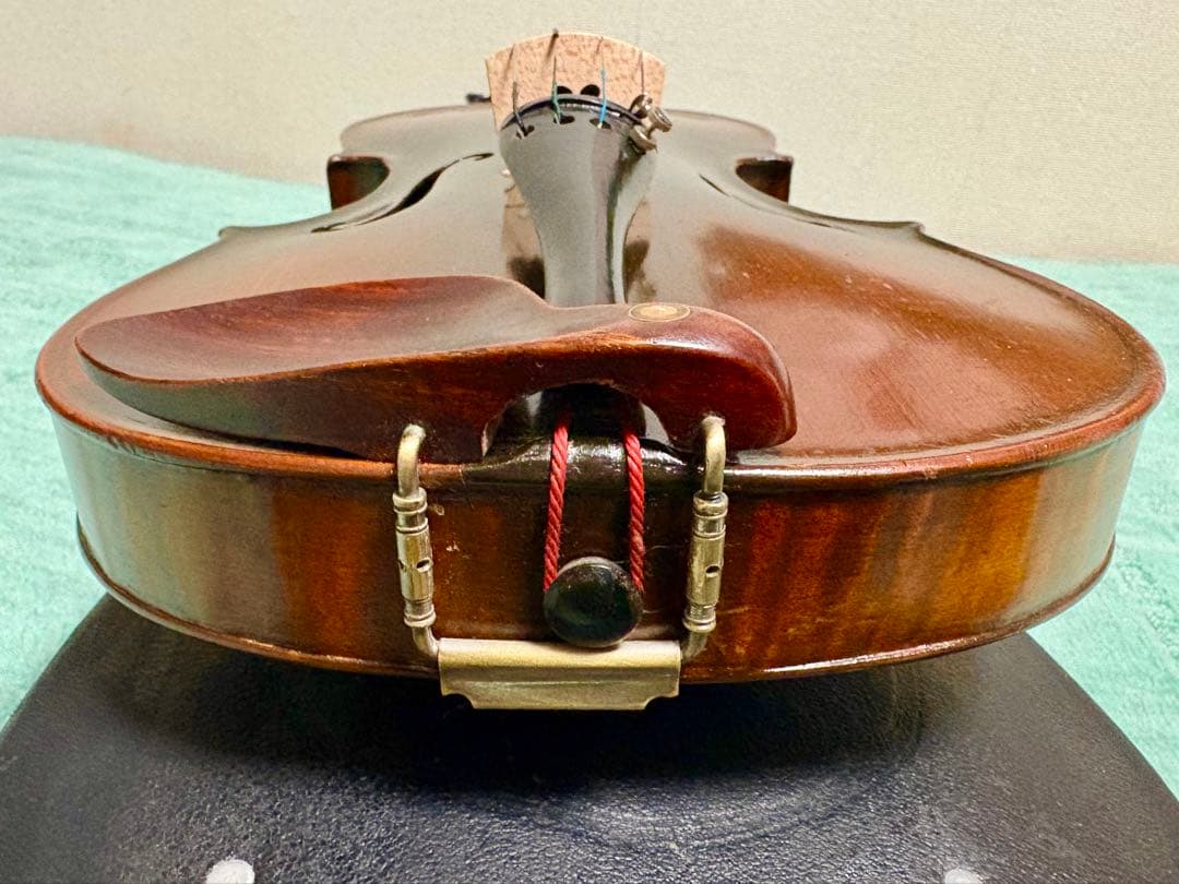 希少 推定100年前の日本オールドASAHI 4/4 虎杢 バイオリン