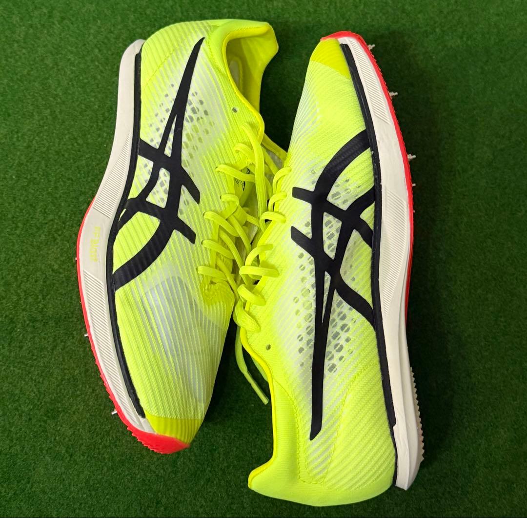 【新品未使用】アシックス ジェットスプリント3 イエロー系 25.0㎝