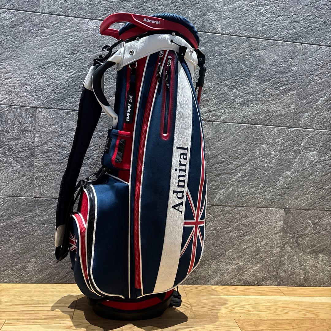 Admiral ゴルフバッグ スタンド付き