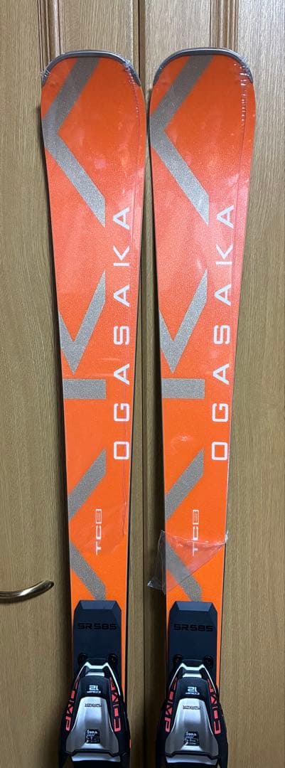 新品未使用　OGASAKA TC-S SR585スキー板165㎝ オレンジ