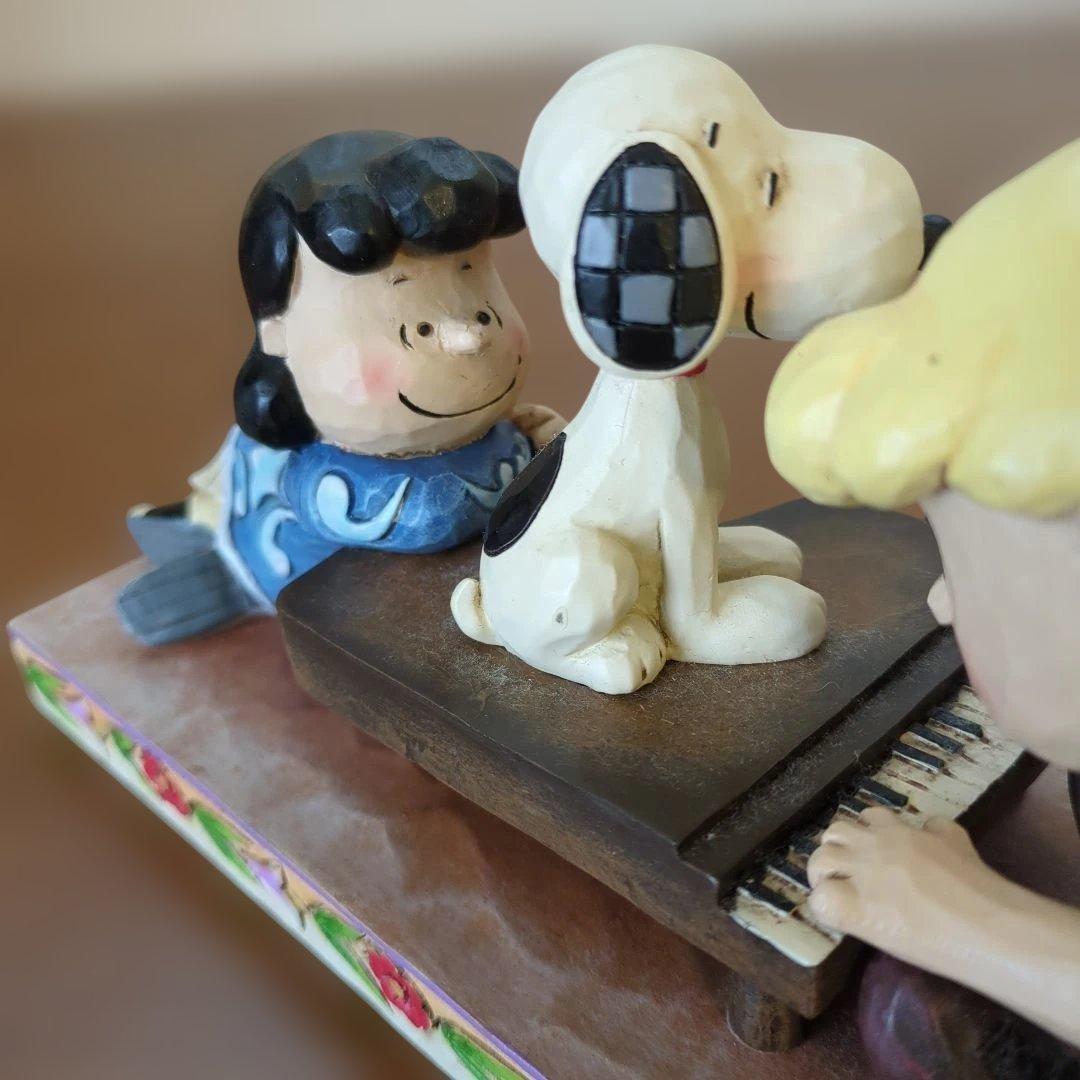 Jim Shore スヌーピー フィギュア シュローダー&ルーシー