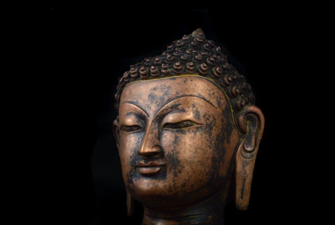 チベット特大仏像 高さ57cm 仏教美術 古銅 鍍金釈迦如来坐像(釋迦牟尼佛)