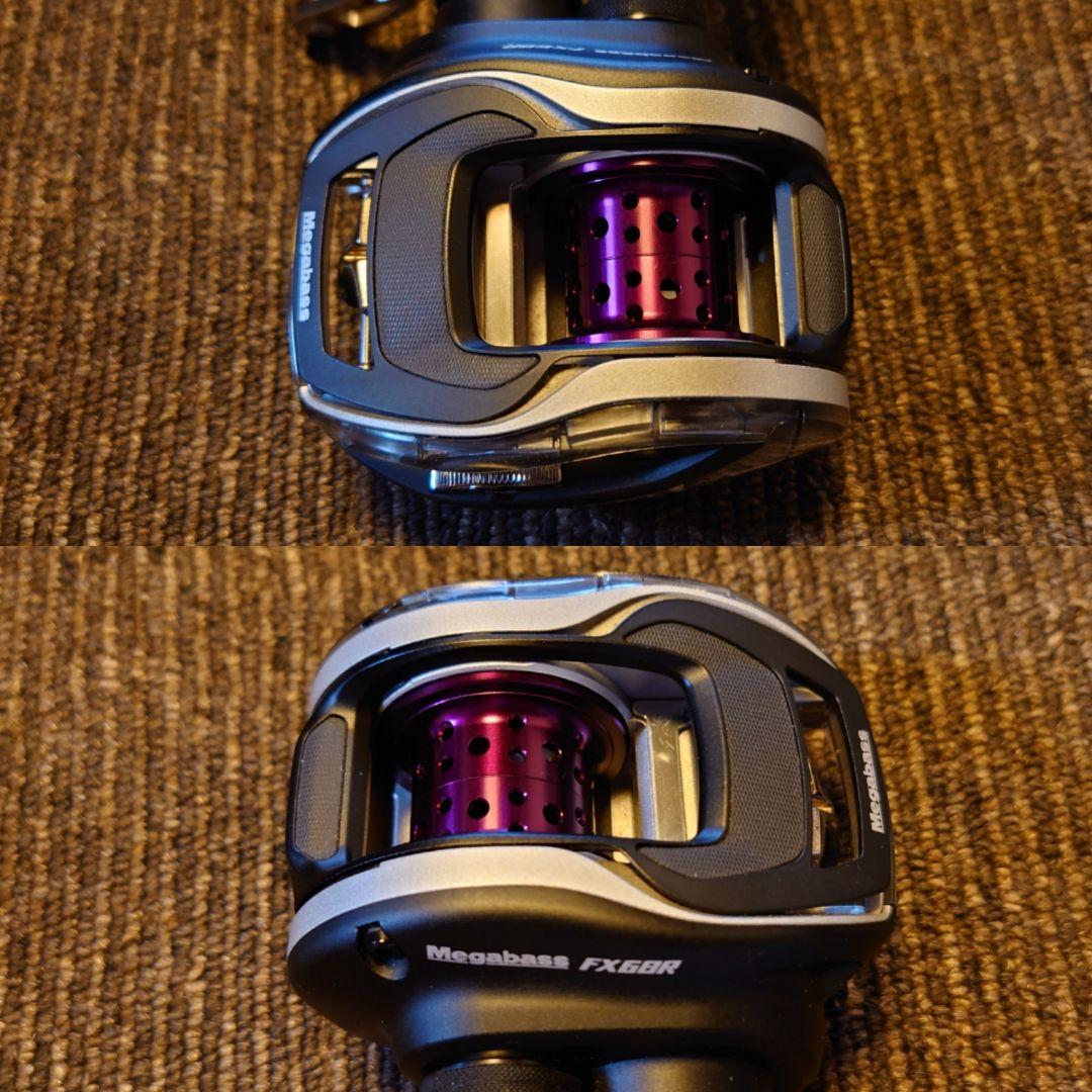 新品未使用廃盤メガバス FX68R ライトハンドル SLP RCS KTF CT