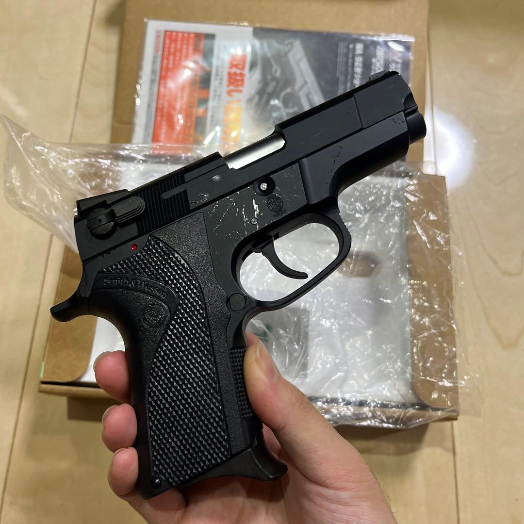 美品 WA S&W ショーティ 40 HW マグナ ブローバック ガスガン