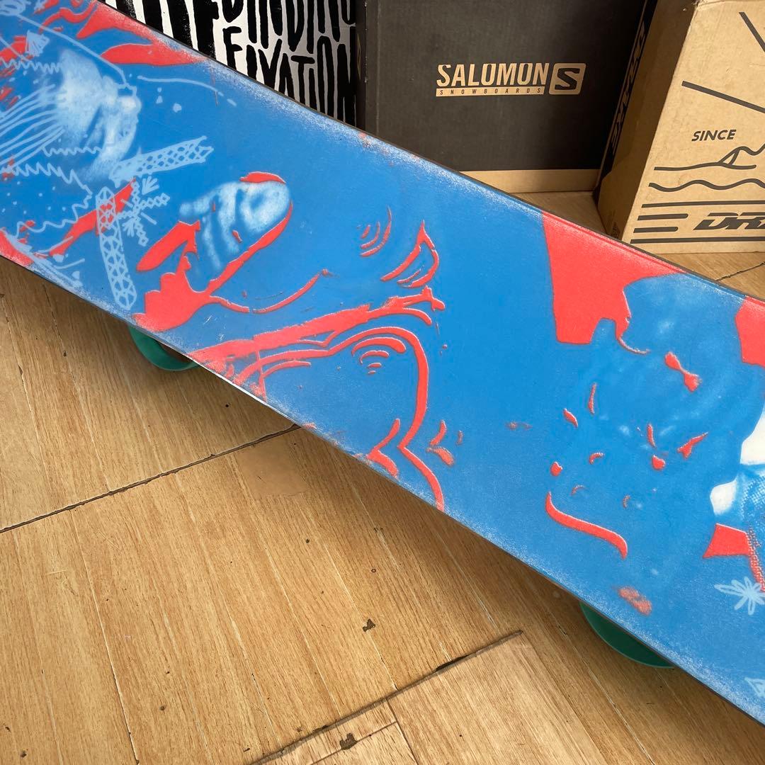 SALOMON×UNION　サロモン　スノーボードセット　バインディング付き