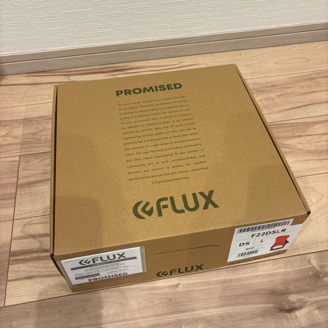 FLUX F22DSLR ビンディング Lサイズ レッド　DS