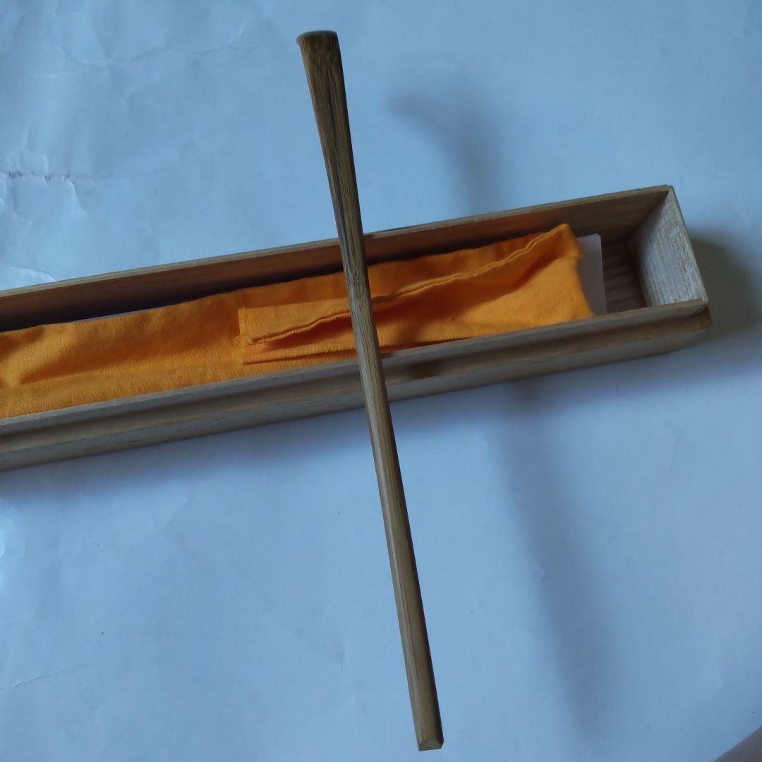 茶杓 紫野 大徳寺 細合喝堂 作 銘『 三友 』 共箱 茶道具 新品 未使用