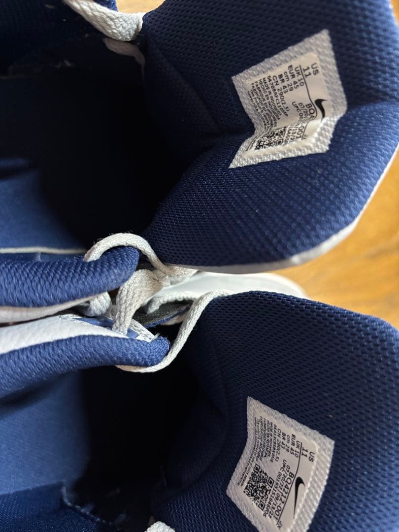 Nike Air Flight バスケットボールシューズ グレー/ネイビー