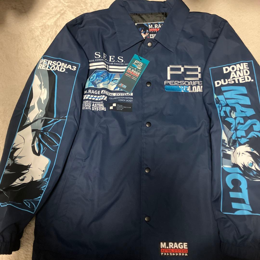 【米国・カナダ限定】M.RAGE PERSONA3 ジャケット ペルソナ3 L