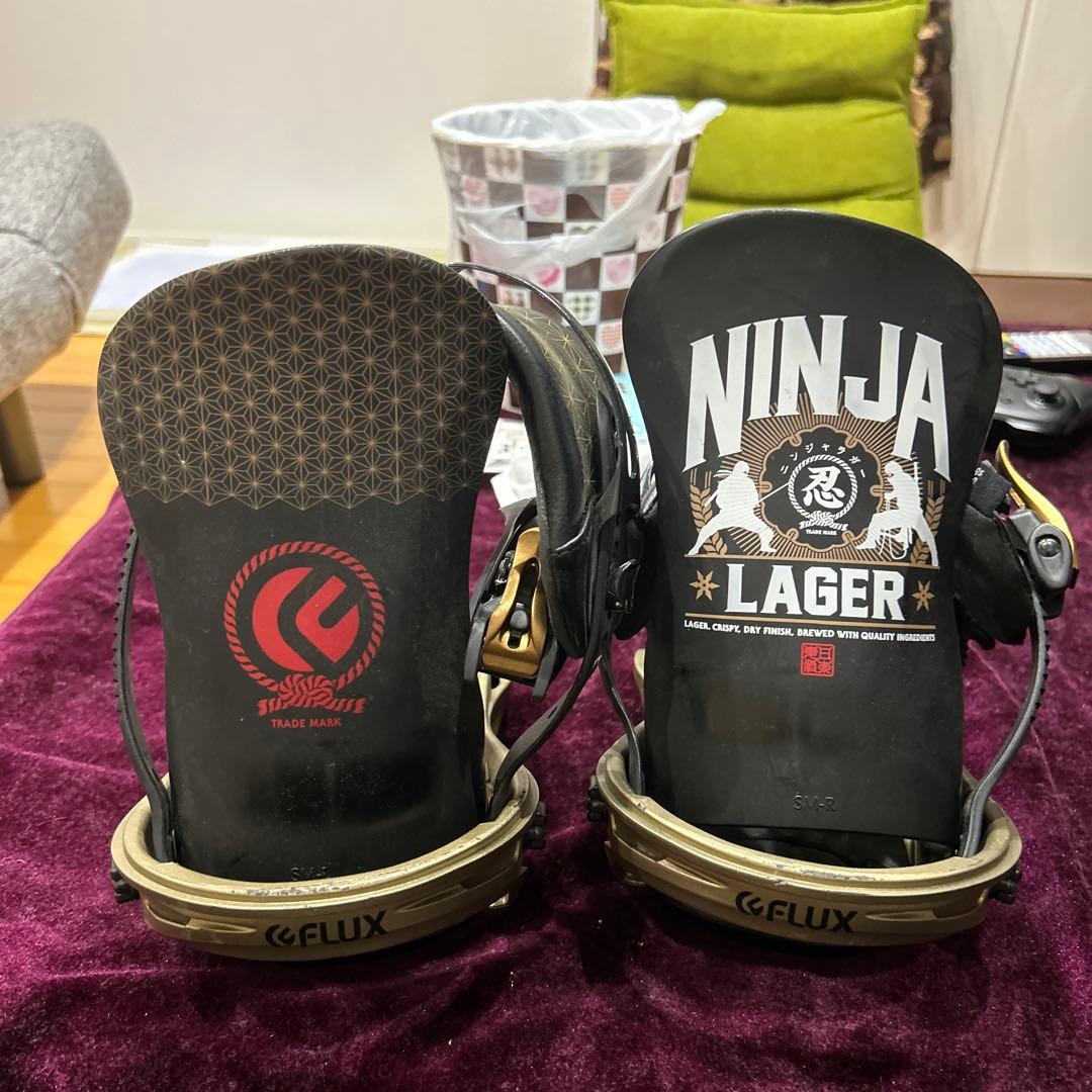 激レア　FLUX NINJA LAGER ビンディング ブラックRK LTD