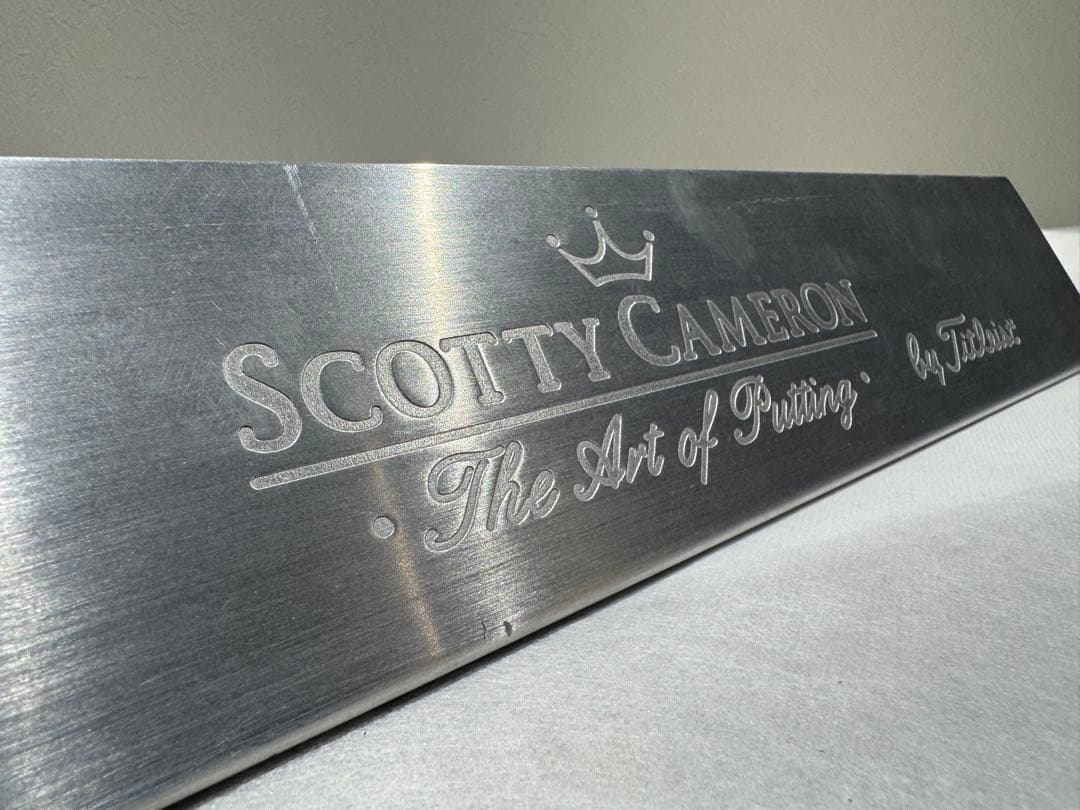 スコッティキャメロン　ディスプレイのプレート　非売品