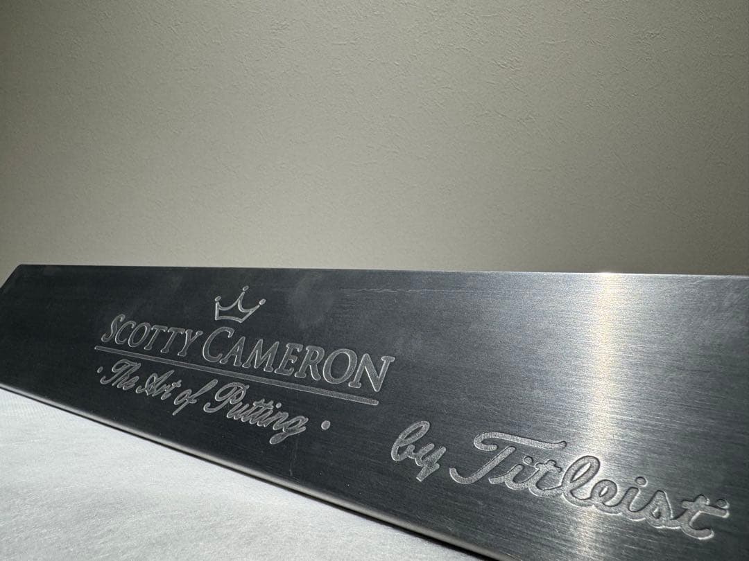 スコッティキャメロン　ディスプレイのプレート　非売品