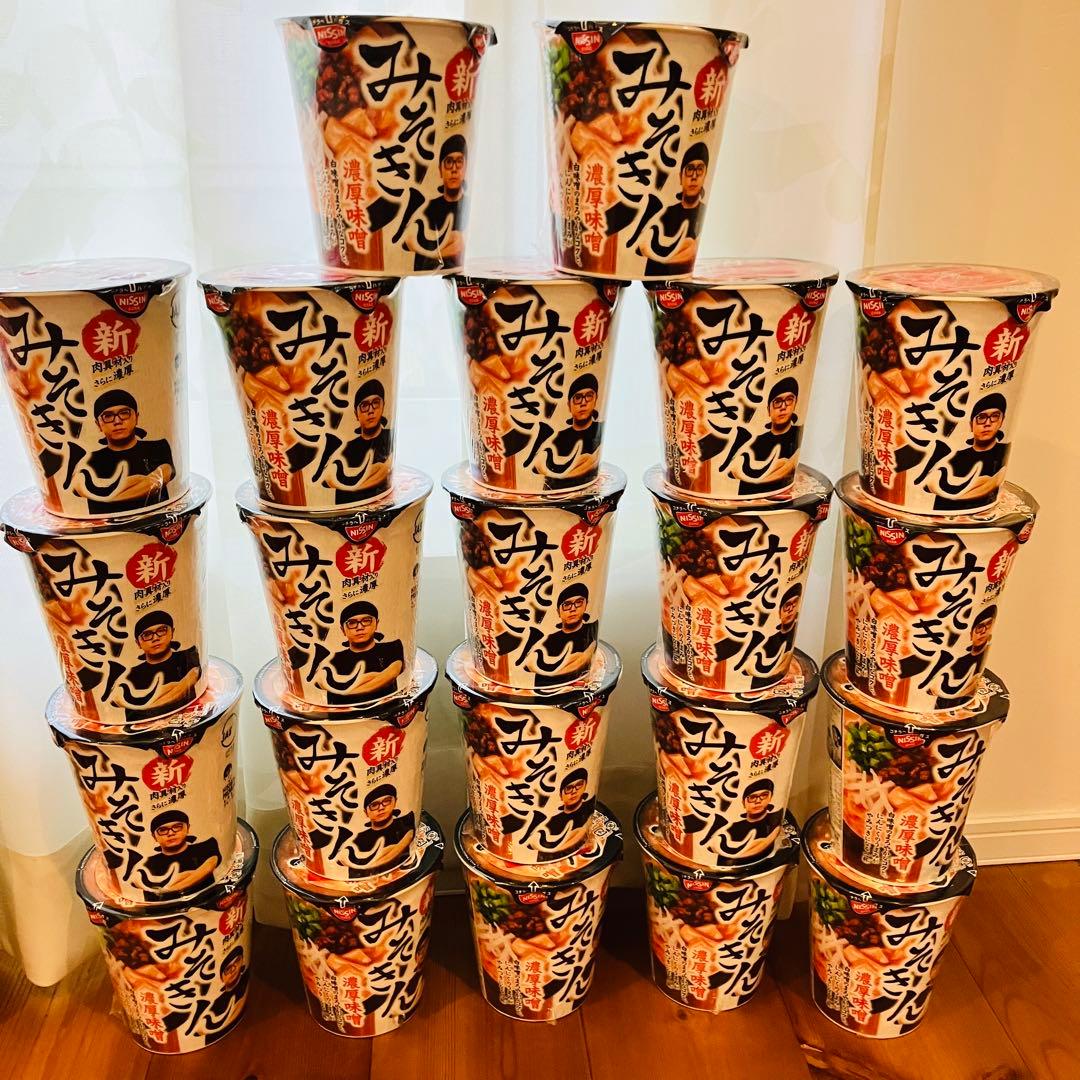 みそきん濃厚味噌ラーメン 22個　 みそきんメシ　12個