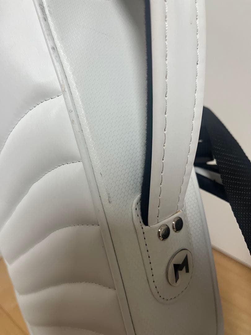 MNMLゴルフ キャディバッグ スタンドバッグ ホワイト