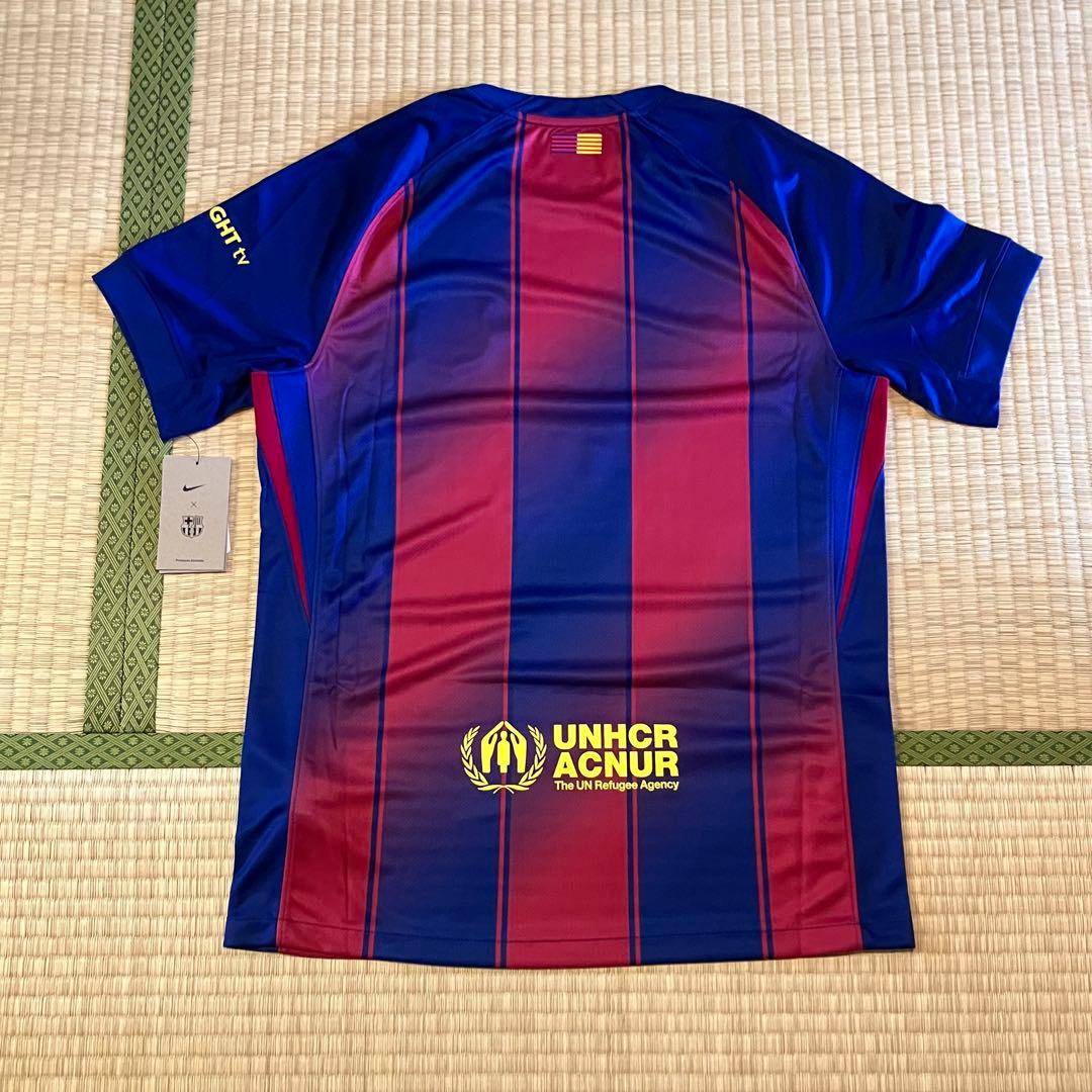新品 FC Barcelona バルセロナ 25 26 ホーム ユニフォーム M