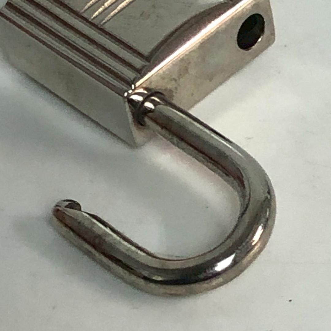 HERMES エルメス 南京錠 パドロック シルバー 小物 レディース ブランド