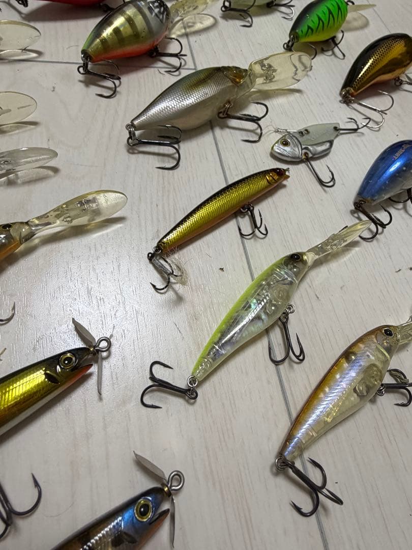 クランク　シャッド　ミノー　ポッパーなどなど