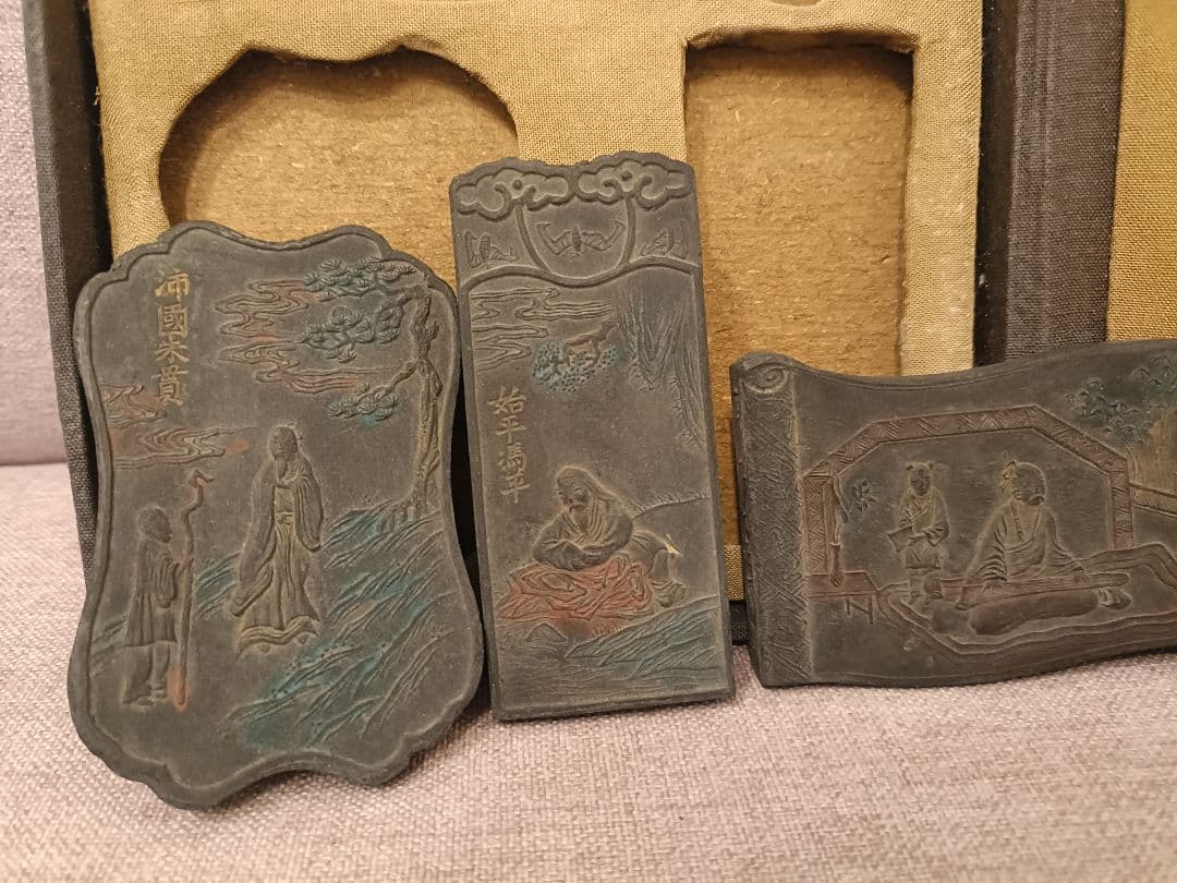 墨　古墨　中国古墨　5個セット