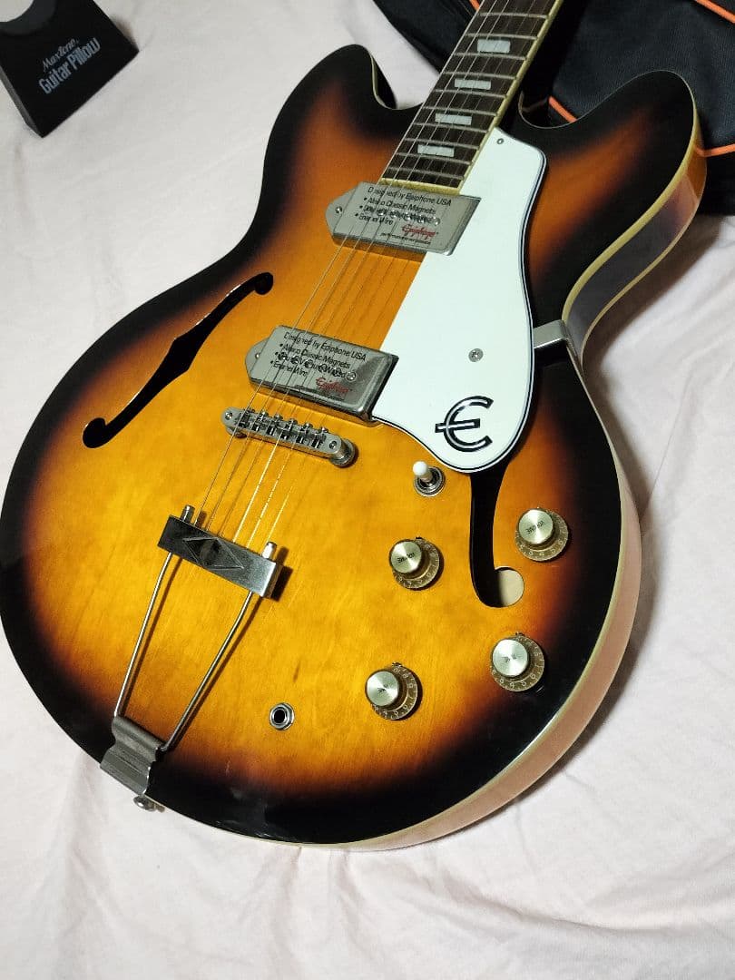 Epiphone エピフォン CASINO カジノ サンバースト フルアコ