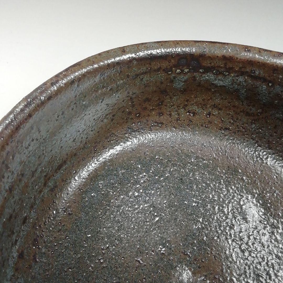 Ｗ８４　茶碗　『鼡志野　茶碗』『竹里庵　加藤春二 作』　共箱　抹茶碗　茶道具