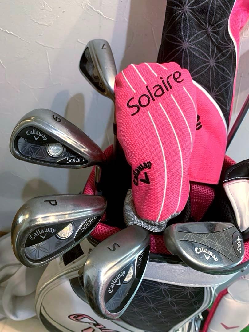 豪華　現行品　レディースゴルフクラブ キャロウェイ　ソレイユ　優しく可愛い