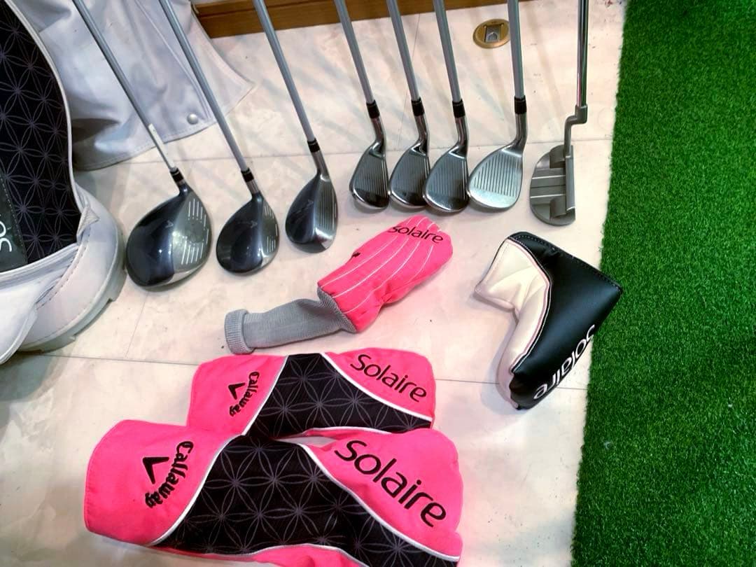 豪華　現行品　レディースゴルフクラブ キャロウェイ　ソレイユ　優しく可愛い