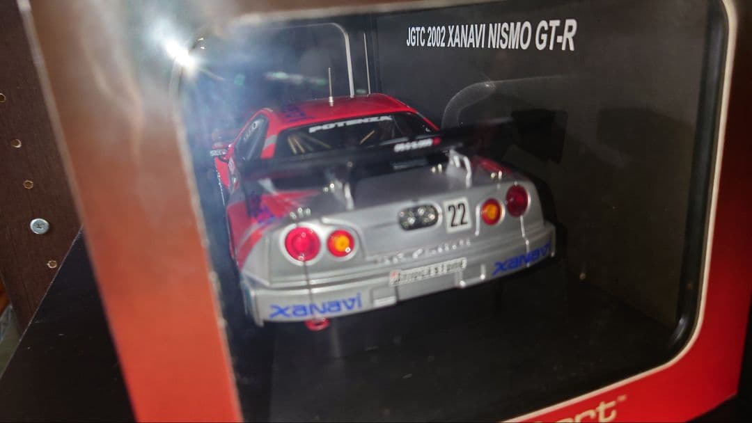 autoart 1/18 日産 GT-R r34 Xanavi 2002 #22