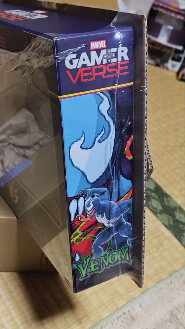 マーベルレジェンド　 ゲーマーバース　のキャプテンアメリカvsヴェノム。