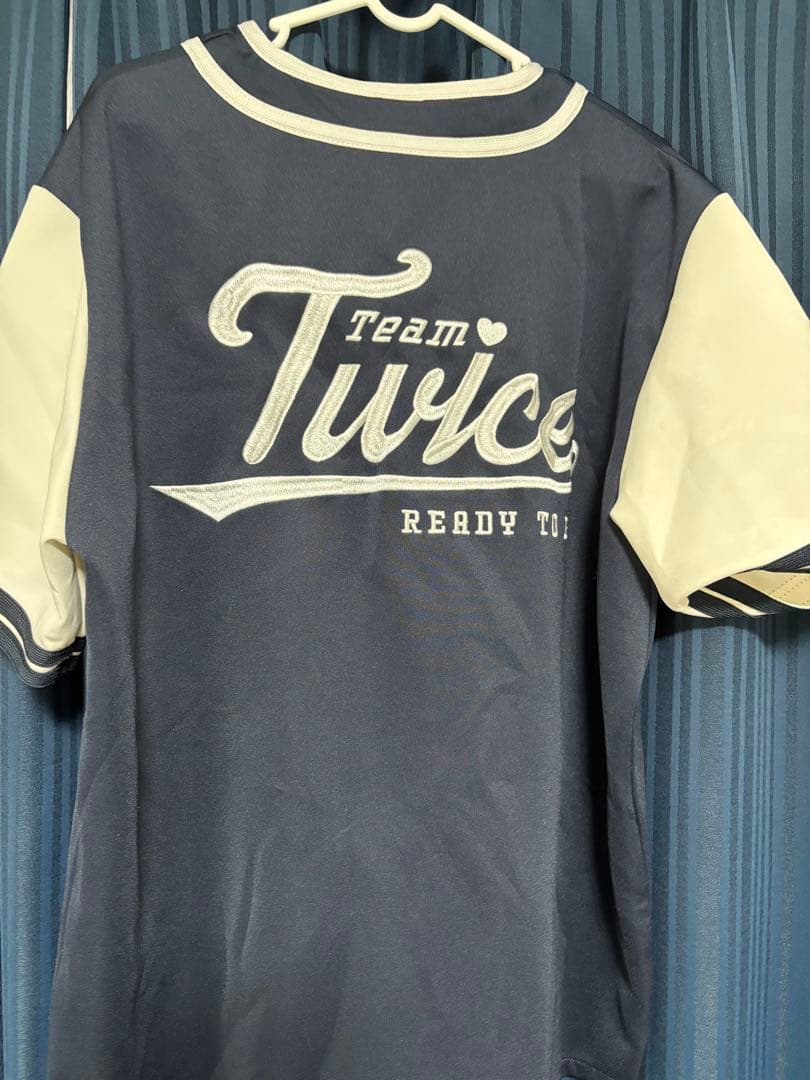 TWICE READY TO BE サナ ユニフォーム ベースボールシャツ