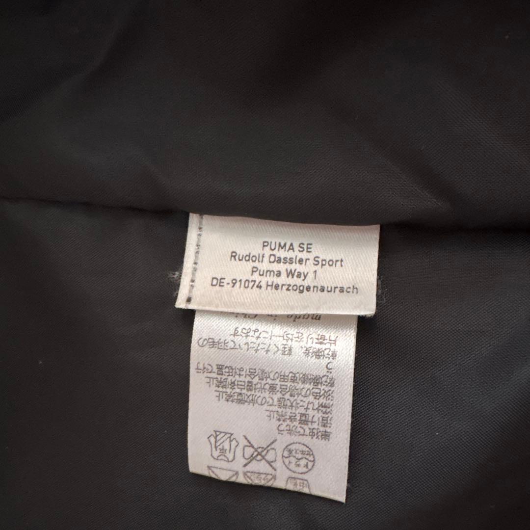 PUMA ブラック ダウン ベンチコート レディース　M ダウン90%