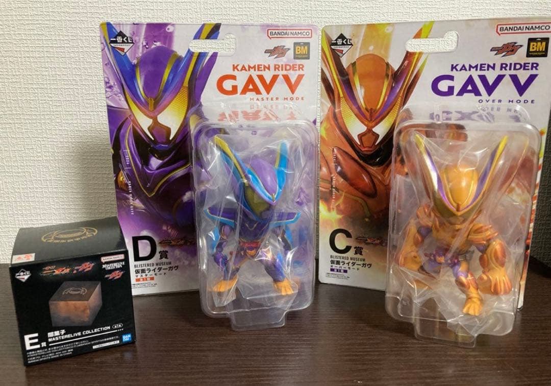 一番くじ 仮面ライダーゼッツ＆仮面ライダーガヴ C賞　D賞　E賞