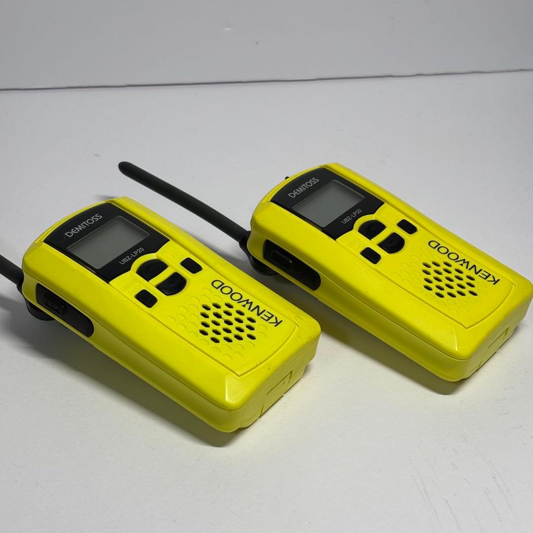 KENWOOD UBZ-LP20 トランシーバー インカム 4台セット