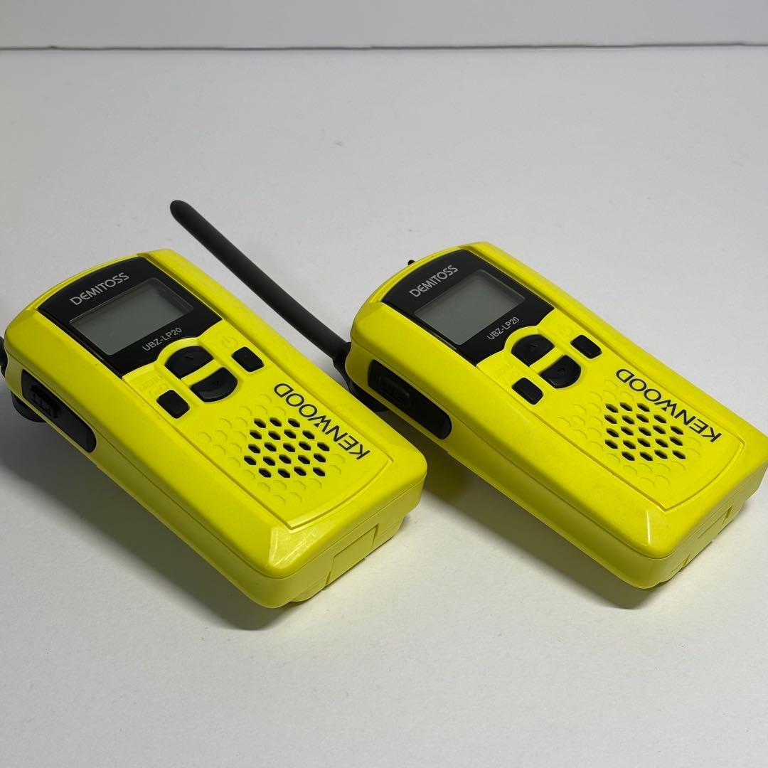 KENWOOD UBZ-LP20 トランシーバー インカム 4台セット