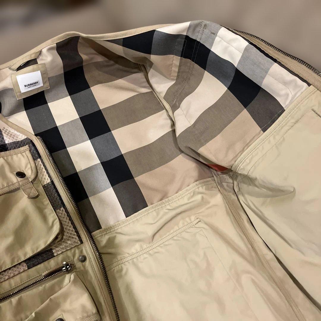 BURBERRY ベージュ フィッシングベスト