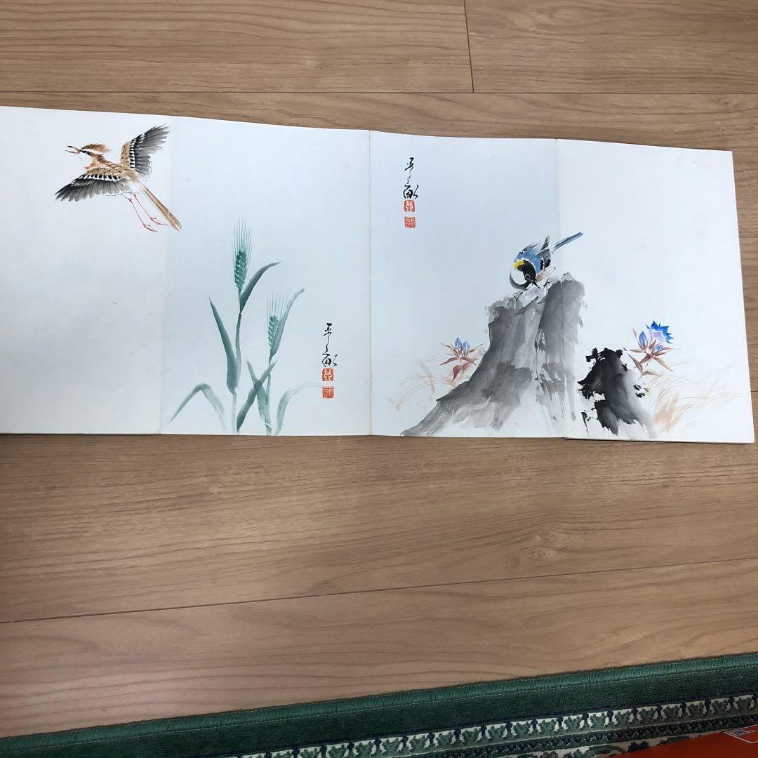 掛け軸　絵帳(1)骨董品　美術品