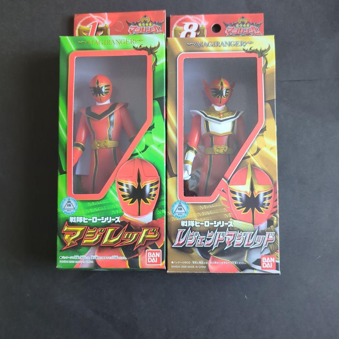 魔法戦隊マジレンジャー フィギュアセット