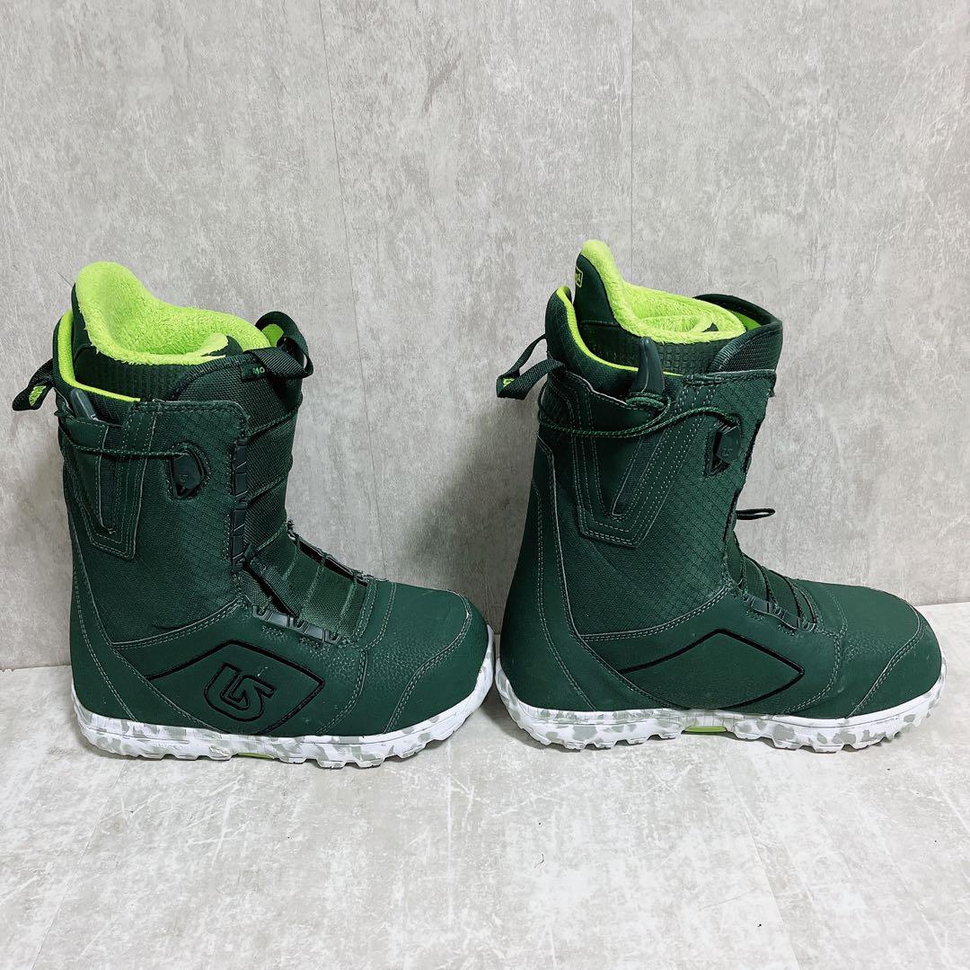 BURTON MOTO-AF スノーボードブーツ 27cm 緑　グリーン　B02