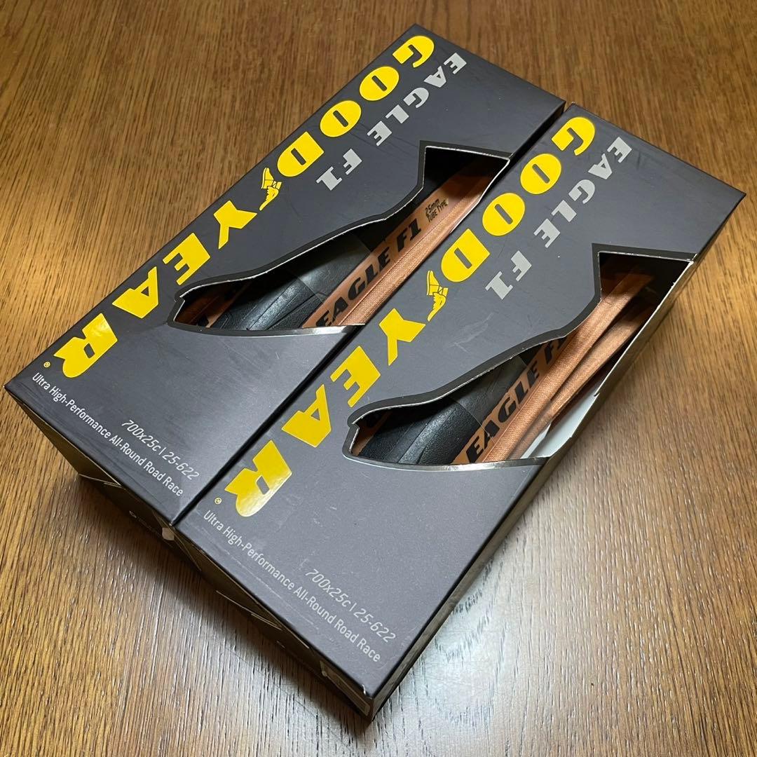 GOODYEAR　EAGLE F1　チューブタイプ　700×25c　TAN