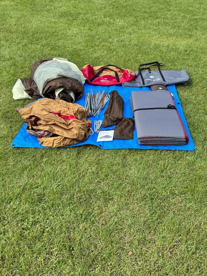 【美品】 peak アメニティドームM インナーマット付き